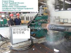 big steel elbow induction heat bending press