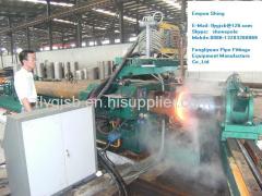 big steel elbow induction heat bending press