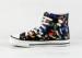 Colorful Boys Casual Sneakers Sport Shoes Size 45 Canvas Upper Lace Up Style