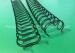 5/8 Inch Nylon Coated Double Wire O Binding Black 135 Pages Paper Quantity