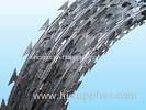 Iron / Stainless Steel Galvanized Barbed Wire Length 10MM - 65MM Neat Appearance