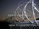 Powder Coated Airport / Prison Razor Wire Weatherproof ISO9001 SGS Certification