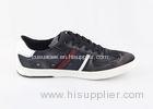 Comfortable Black Canvas Lace Up Shoes Durable Fashional Rubber Outsole