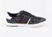Comfortable Black Canvas Lace Up Shoes Durable Fashional Rubber Outsole