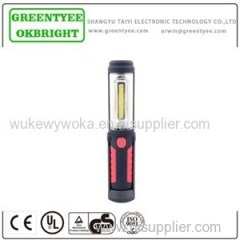 10SMD+1 LED Battery Operated Worklight ABS Body With Two Magnets Work Light