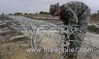 Stainless Steel Concertina Razor Wire High Strength Customized BTO-30 BTO-65