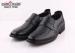 Classic Style Slip On cap toe Men Leather dress Shoes Flat Low Top Men working shoes