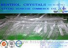 White Menthol Crystals CAS 89-78-1 C10H20O For Toothpaste / Perfume / Medical