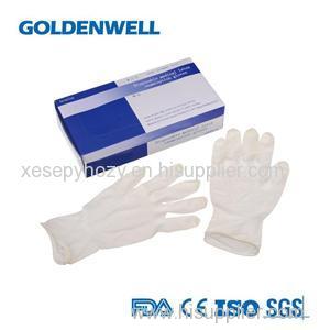 Medical Latex Examination Gloves With Powder