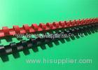 Colorful 1/2 Inch Wire Binding Combs 100Pcs / Box With Flexible Teeth