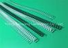 Eco - Friendly Spiral Binding Coils Clear / Black / White Over Traditional Comb Spines