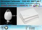 C2O6Zr Zirconium Carbonate Zirconium Compounds CAS 36577-48-7 Waterproofing Agent