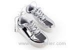 Flat Heel Custom Children Light Shoes Unisex Girls / Boys Flashing Trainers