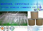 Colourless White Menthol Crystals Pharmaceutical Intermediates CAS 89-78-1