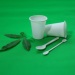 Cornstarch Disposable Coffee Cups/Biodegradable Take Away Coffee Cups for Cafe