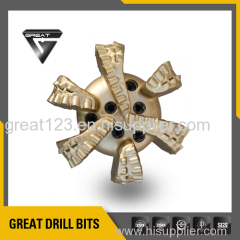 API 6 blade the steel body pdc bit for well drilling