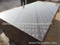 CROWNPLEX BRAND FILM FACED PLYWOOD