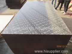 CROWNPLEX BRAND FILM FACED PLYWOOD