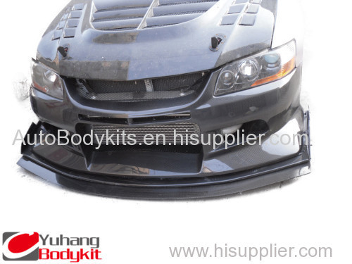 Mitisubishi EVO 8 C-West Carbon Fiber Front Bumper