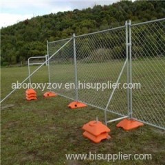 Chain Link Mesh Infilled Temporary Fence