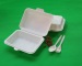 Disposable bento lunch boxes/restaurant food storage/biodegradable tableware