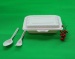 China factory corn starch takeaway food container/food box