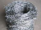 PVC Coated / Hot Dipped Galvanized Barbed Wire For Airport Security Fence