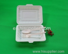 FDA Approved Biodegradable Food Packagin Boxes/Disposable Food Steamer Lunch Boxes