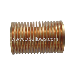 bronze bellows for vacuum products
