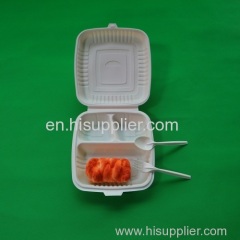 Microwaveable Feature Disposable Food Container with 3 Compartments
