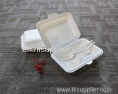 Eco-Friendly To-Go Food Container/Biodegradable CornstarchTableware