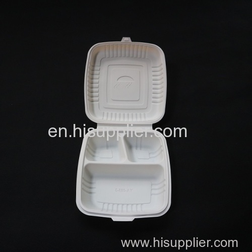 Biodegradable Food Container/Cornstarch Salad Container