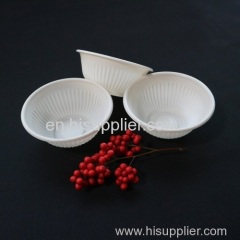 Biodegradable Disposable Yoghurt Bowls with Lids for Cafe