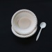 Disposable Hard Plastic Bowls/Biodegradable Plastic Rice Bowl for Japanese