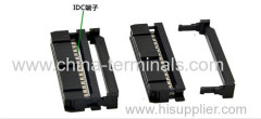 IDC Socket 2.54mm Pitch Connector 94V-0 Three piece FC black/gray colour