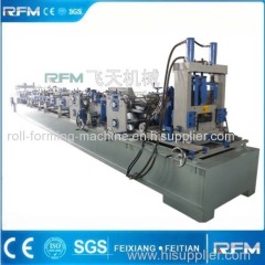 Hydraulic motor C&Z purlin roll forming machine