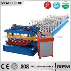 High speed 840 Glazed tile roll forming machine