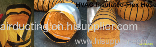 ellow ventilation suction flexible spiral ducts