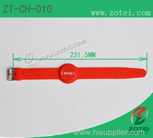 Watch Tightener RFID Silicone Wristband Product model:ZT-CH-010