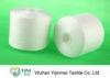 Z Twist White Dyed Virgin Spun Polyester Yarn For Sewing / Knitting / Weaving