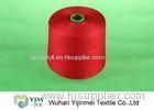AAA Grade 100% Polyester Spun Dyeing / Twisted Yarn Thread Good Evenness