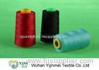 Dyed 100 Spun Polyester Sewing Thread With Plastic / Paper Cone Wear Comfortable