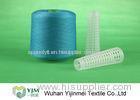 100 Percent Dyed Polyester Yarn With Staple Fibre Material For Sewing / Knitting Socks