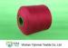 Red Color Plastic Core Polyester Knitting Yarn High Strength For Sewing Machine