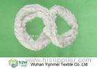 Pure White TFO Polyester Spun Yarn Hank With 100% PES Short Fiber Material