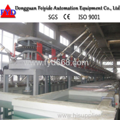 Feiyide Fishing Type Automatic Electroplating Line for Gold Silver Nickel Copper Plating with Customizing