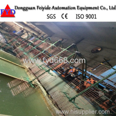 Feiyide Fishing Type Automatic Electroplating Line for Gold Silver Nickel Copper Plating with Customizing