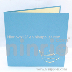 Teapot Pop Up Card Handmade Greeting Card