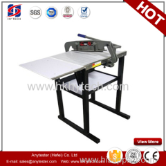 manual fabric zigzag cut machine