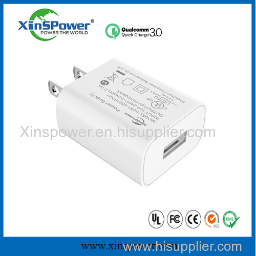 SHENZHEN Xinpower 5V 1A With Smart IC Easy Carry usb charger